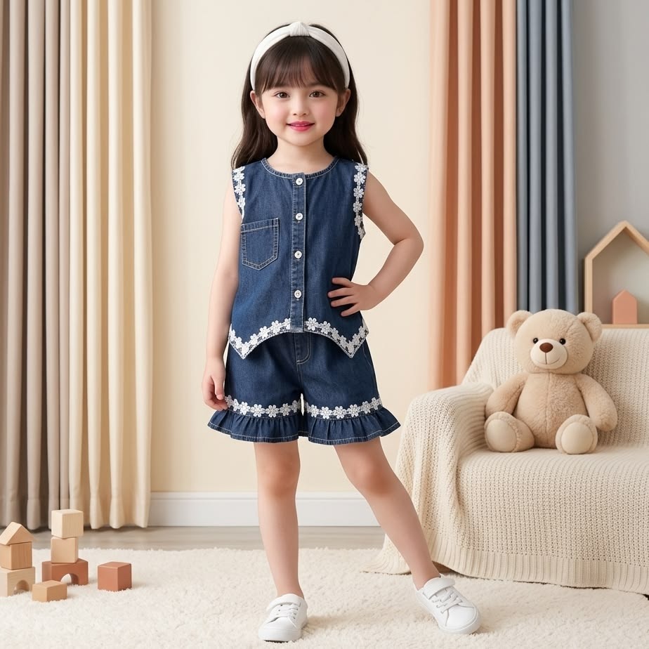 Denim Anak Perempuan Casual